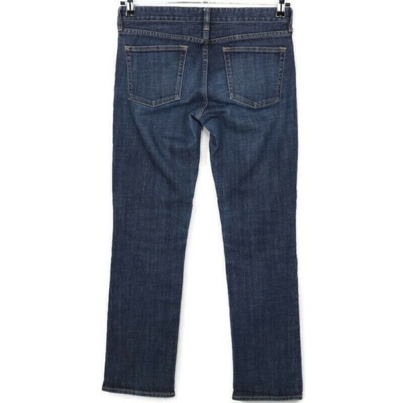 J.Crew Matchstick Skinny Slim Jeans Stretch Dark 29‎ Short 29S - Picture 2 of 12